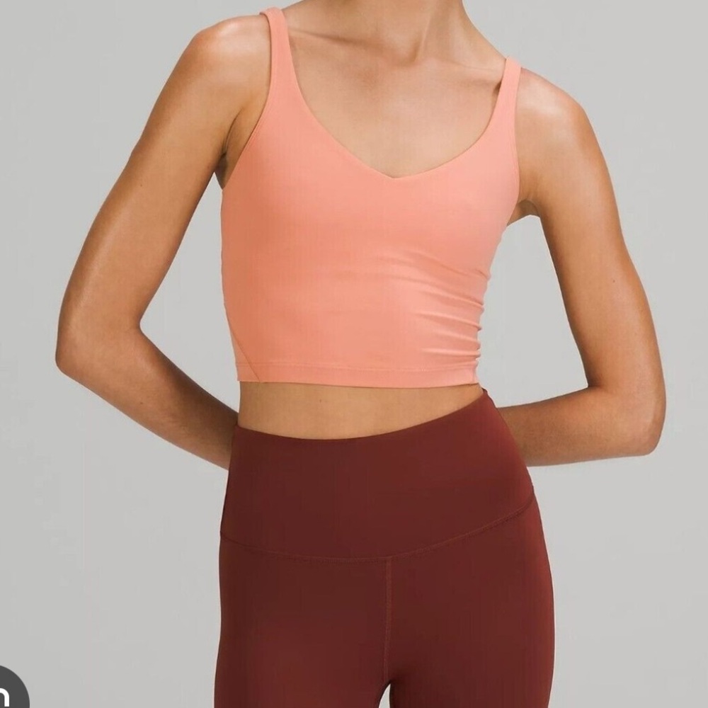 lululemon Align Tank Sunny Coral Size 4